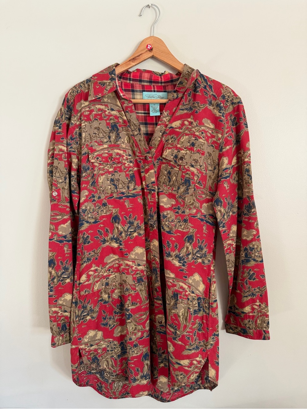 Vintage Tasha Polizzi Western Button Down